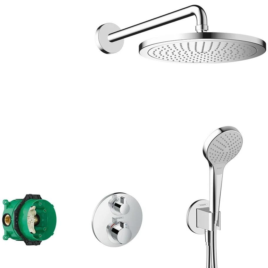 Душевая система скрытого типа Hansgrohe Croma 27954000 Хром (142063)