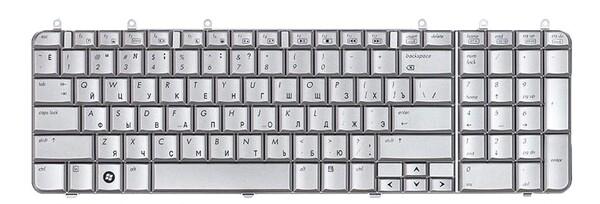 Клавиатура для ноутбука HP Pavilion DV7-1195 матовая (483275-251)