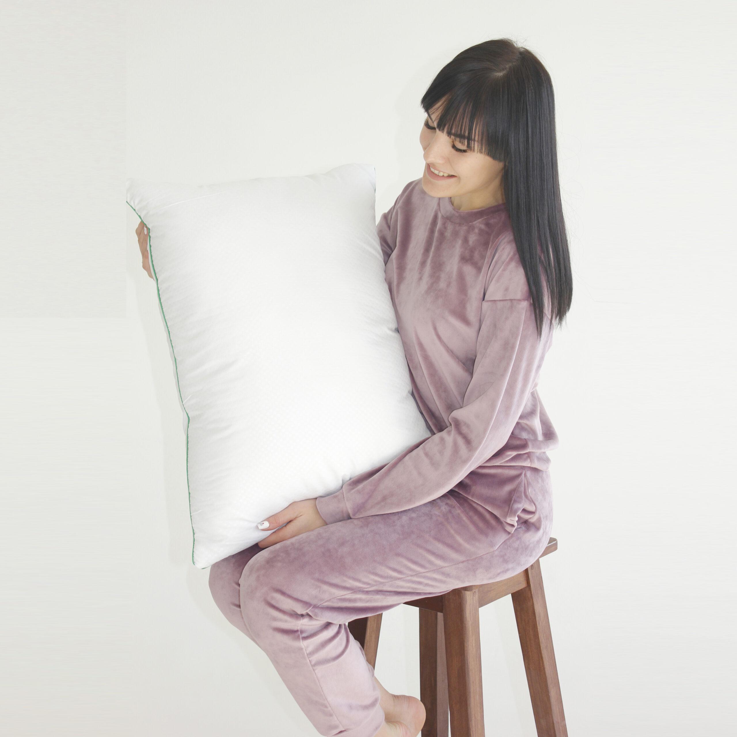 Подушка шовкова MirSon №1567 Eco Vital Silk пружна 50х70 см (2200005198711) - фото 7