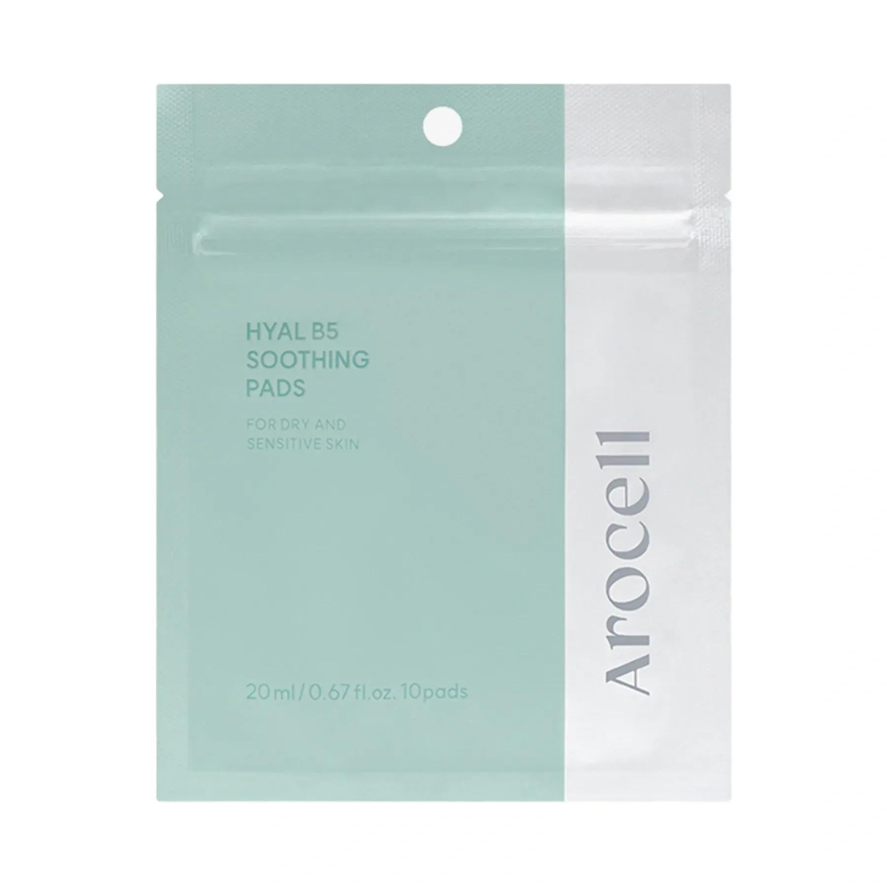 Пады увлажняющие успокаивающие Arocell Hyal Soothing Pad 20 мл 10 шт.