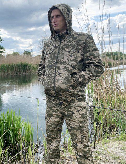 Костюм для риболовлі та полювання Mavens Піксель р.58 Лайт камуфляж (26425657) - фото 8