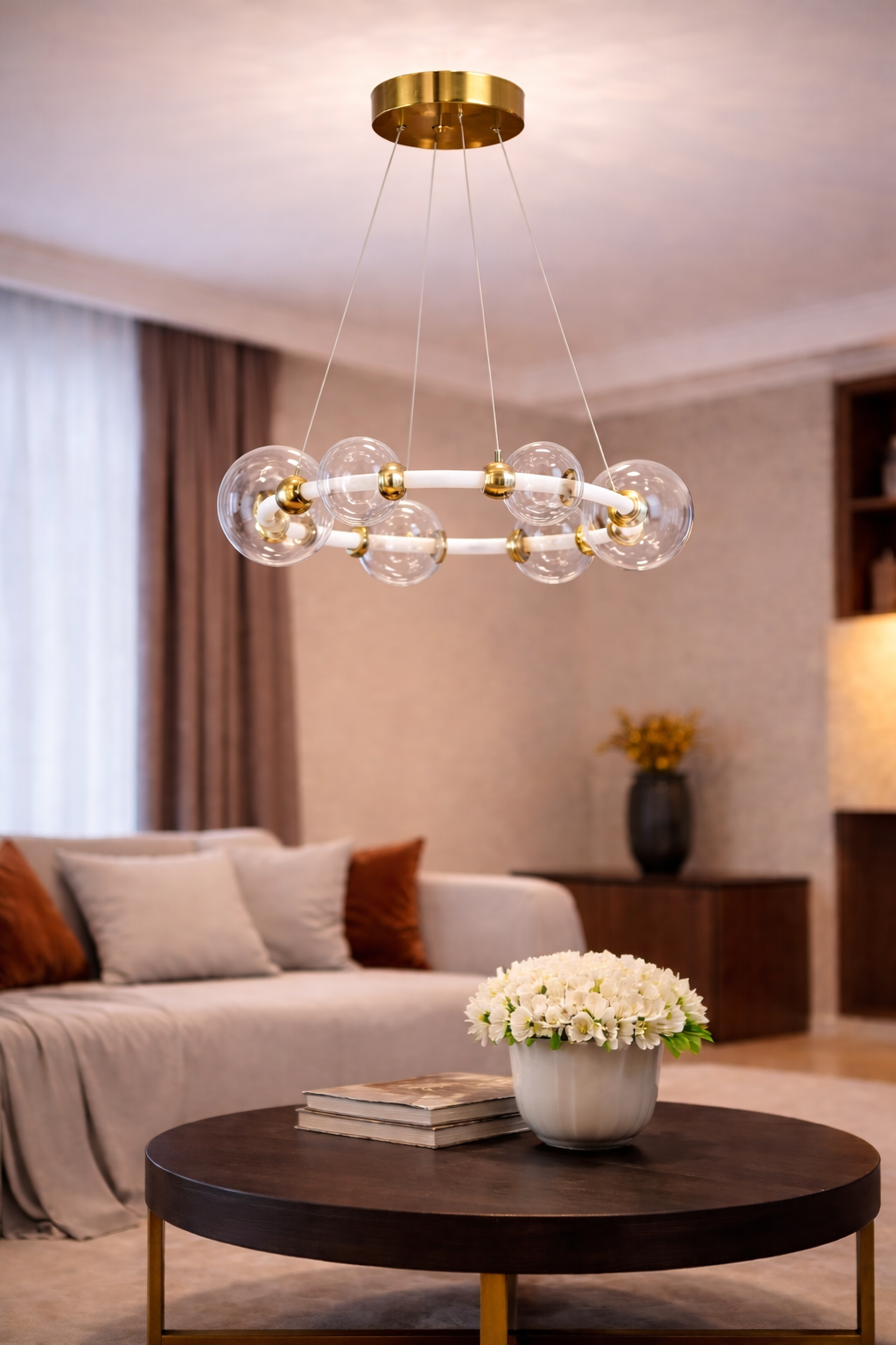 Люстра Helios Modern LED нейтральне світло 4000kl 36W (20147/D730)