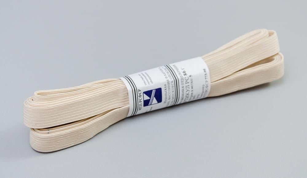 Резинка бельевая 8 мм 2,5 м Бежевый Резинка бельевая 8 мм 2,5 м Бежевый