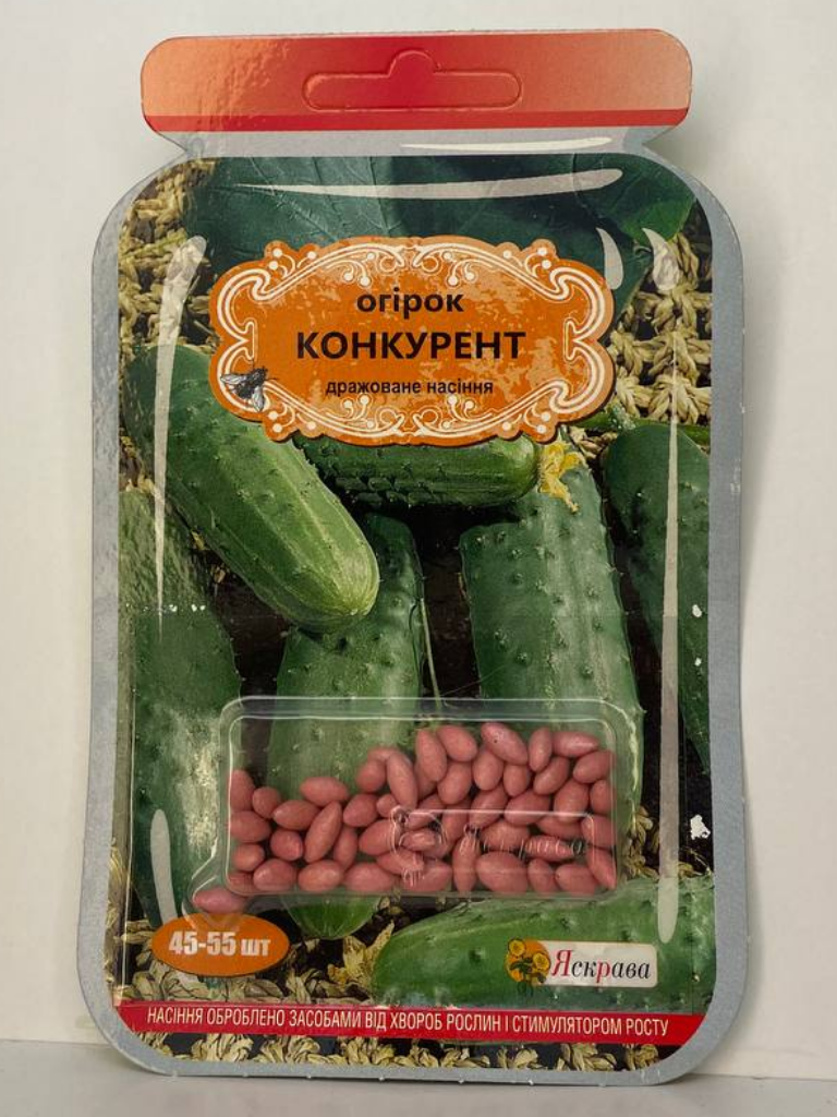 Семена Огурец Яскрава Конкурент 50 шт. (815) Семена Огурец Яскрава Конкурент 50 шт. (815)