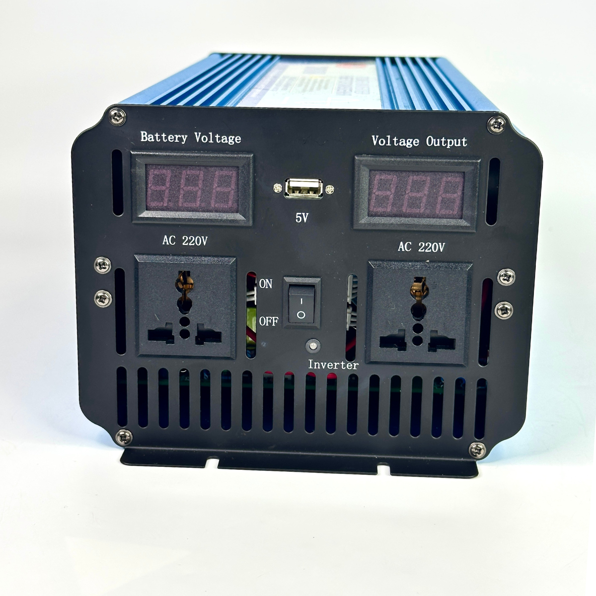 Автомобильный инвертор Power Inverter Wimpex WX-3010 чистая синусоида с 12-220 В 3000W - фото 2 Автомобильный инвертор Power Inverter Wimpex WX-3010 чистая синусоида с 12-220 В 3000W - фото 2