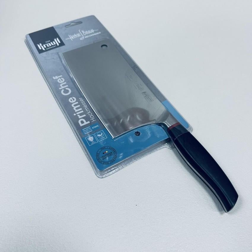 Сокира кухонна Krauff Prime Chef 29-305-043 з нержавіючої сталі довжина леза 17,8 см (2552270039)