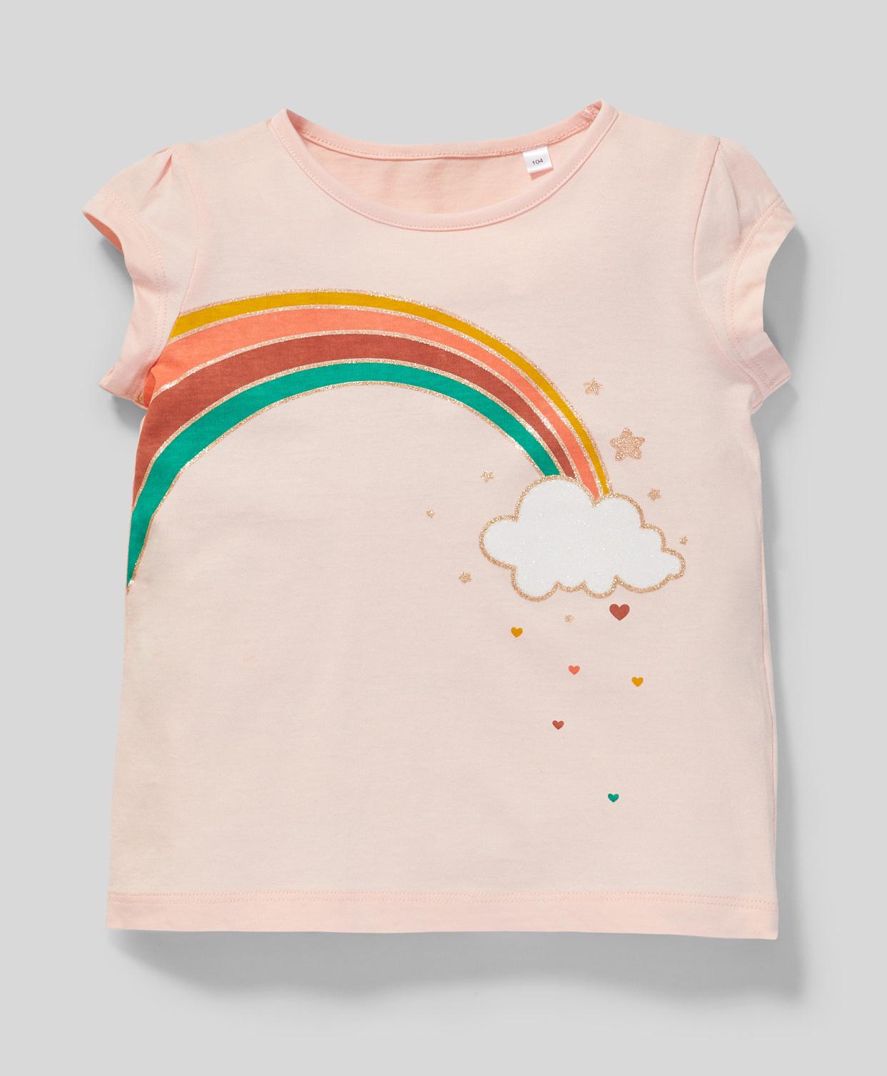 Футболка детская C&A для девочки 116 см Розовый (2082155)