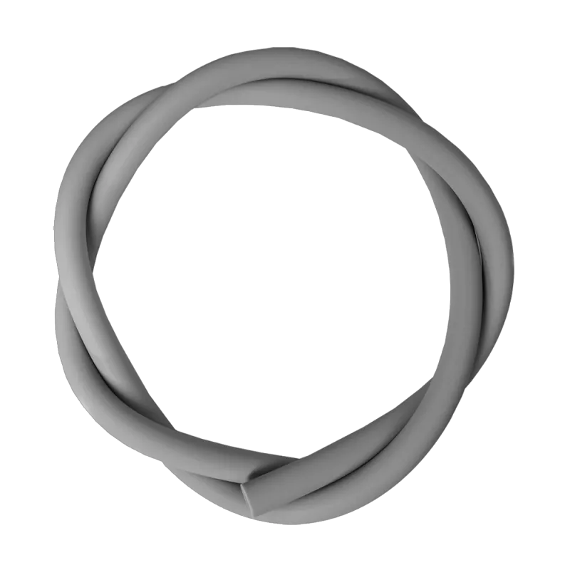 Шланг для кальяна Soft Touch силиконовый 150 см Grey (23344)
