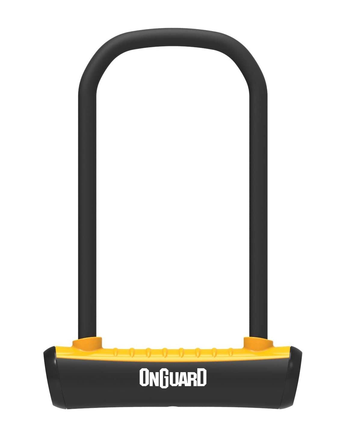 Велозамок Onguard U-lock Neon 115 x 230 мм Чорно-жовтий (6108153YL)