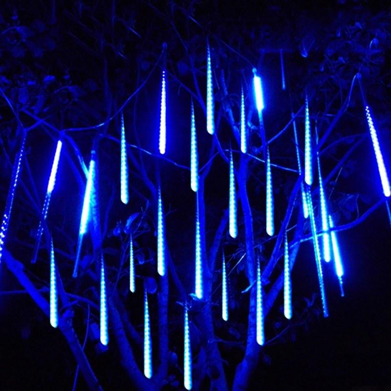 Светодиодная гирлянда СамеТо Тающие сосульки 288 Led 4,1 м Синий (1008968-Blue)