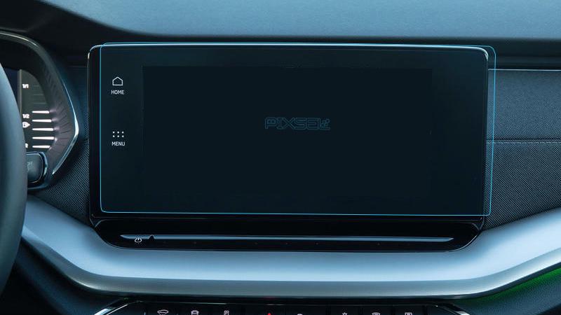 Защитное стекло Pixsel гибридное матовое на монитор Skoda OCTAVIA 13,4" 2020