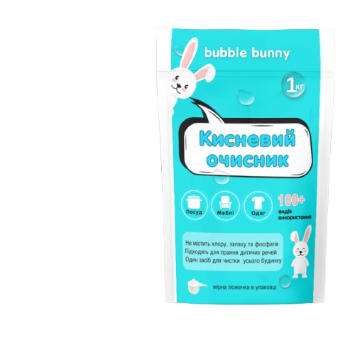 Кисневий порошок/відбілювач Bubble Bunny 1 кг (2008417133)