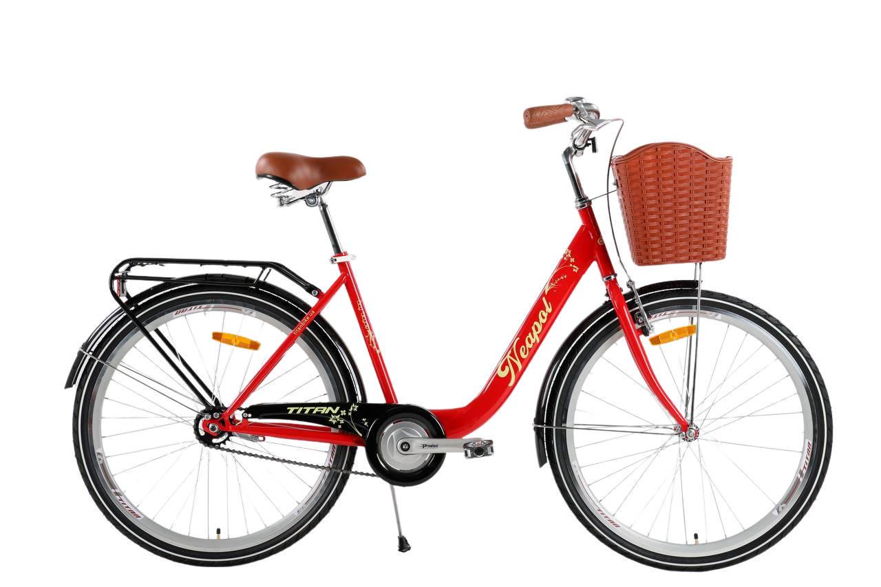Велосипед Titan Neapol 26" 18" Красный