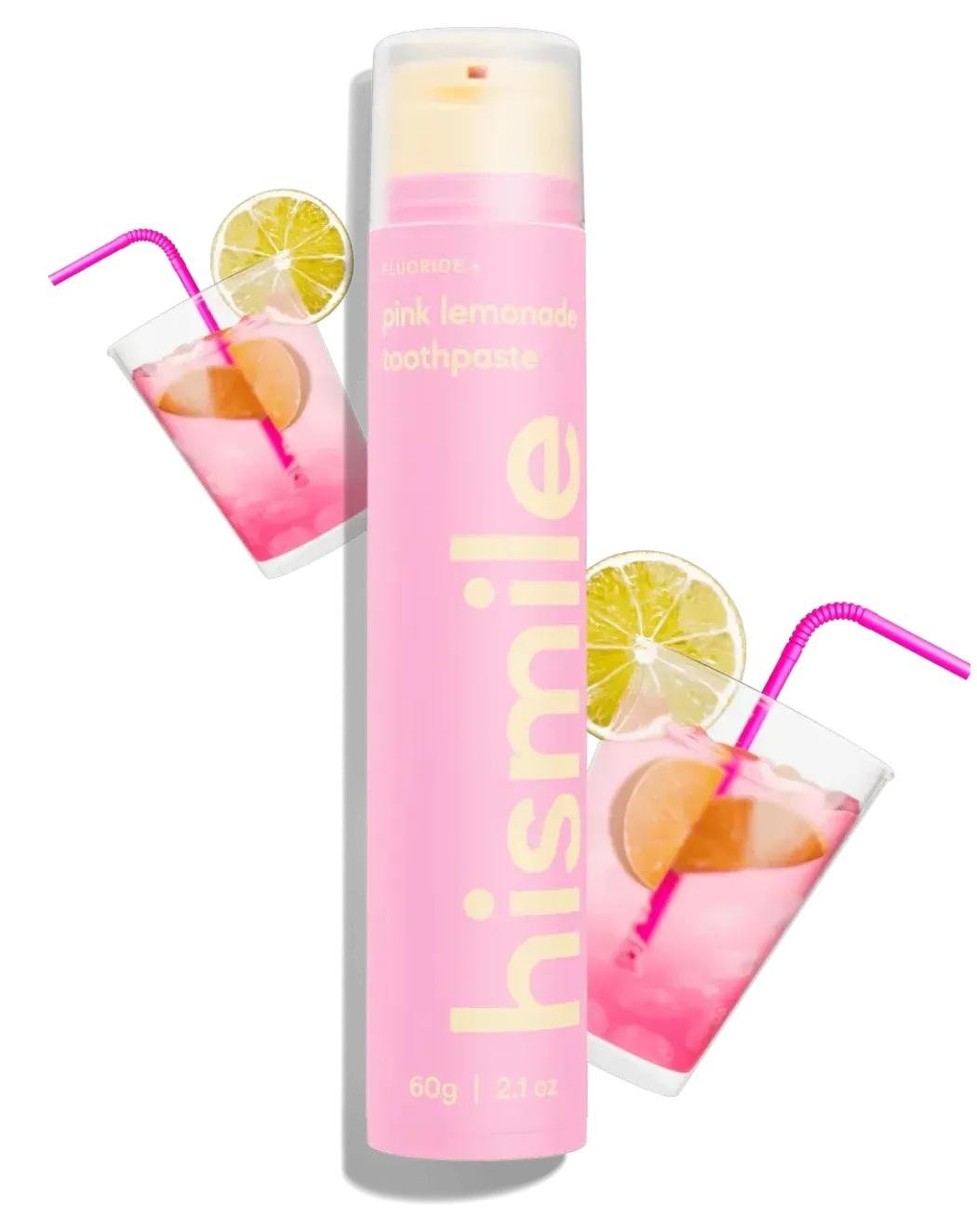 Зубная паста Hismile Pink Lemonade Toothpaste со вкусом розового лимонада 60 г (29511097) - фото 2 Зубная паста Hismile Pink Lemonade Toothpaste со вкусом розового лимонада 60 г (29511097) - фото 2