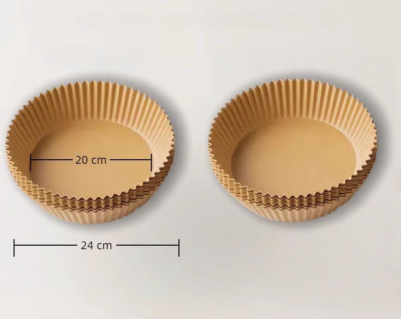Форми в аерогриль круглі одноразові з пергаменту силіконізовані 20 см 50 шт. (29506) - фото 2 Форми в аерогриль круглі одноразові з пергаменту силіконізовані 20 см 50 шт. (29506) - фото 2