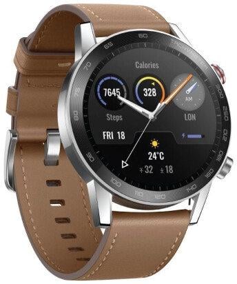 Смарт-часы Honor MagicWatch 2 46 мм Flax Brown (55024944) - фото 2