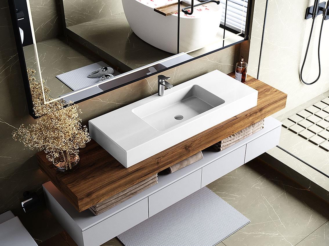 Умивальник накладний Luxor Forte 120 (33147634)