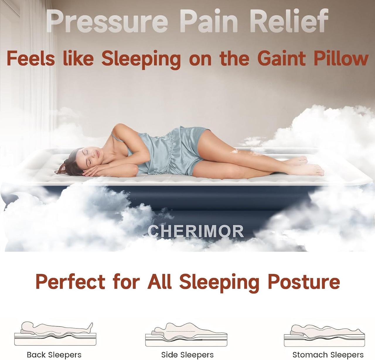 Надувний матрац із вбудованим насосом - фото 5 Надувний матрац із вбудованим насосом - фото 5