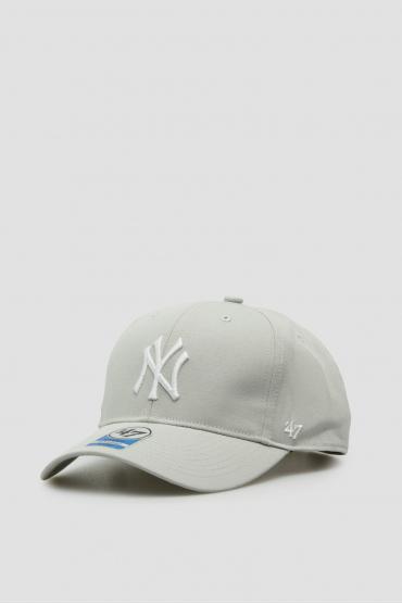 Кепка детская 47 Brand MVP MLB NEW YORK YANKEES RAISED OSFA р. 50-54 Серый (RAC17CTP-GY JR)