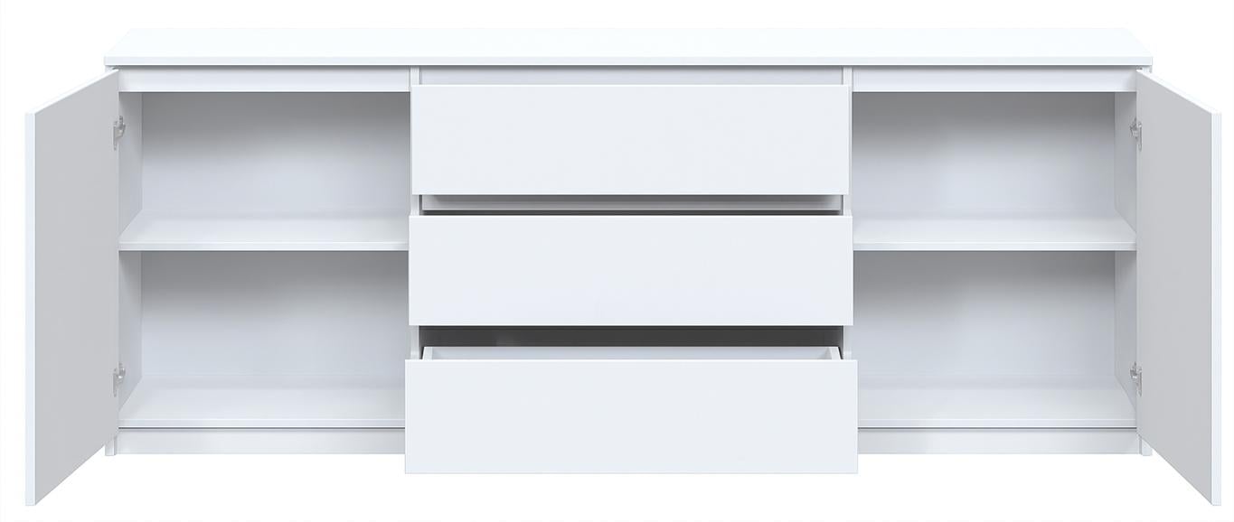 Комод Мастер Форм Брайт 1800х376х730 мм Белый (33118) - фото 2