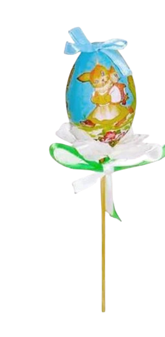 Пасхальный декор Seta Décor яйцо на палочке (12-70BL-ST)