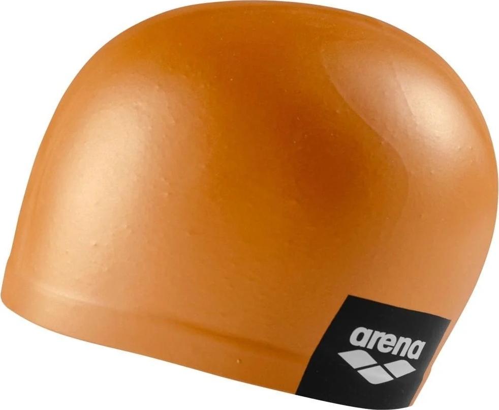 Шапочка для плавания Arena LOGO MOULDED CAP Оранжево-черный (001912-208) - фото 1