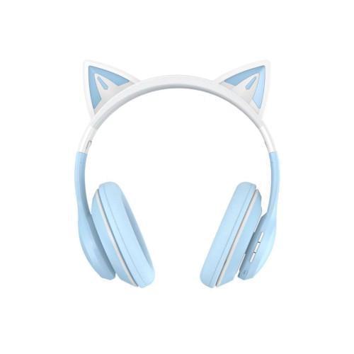 Навушники накладні Xo BE38 Cats Ear Colourful Lights Headband Синій (2845155365) Навушники накладні Xo BE38 Cats Ear Colourful Lights Headband Синій (2845155365)