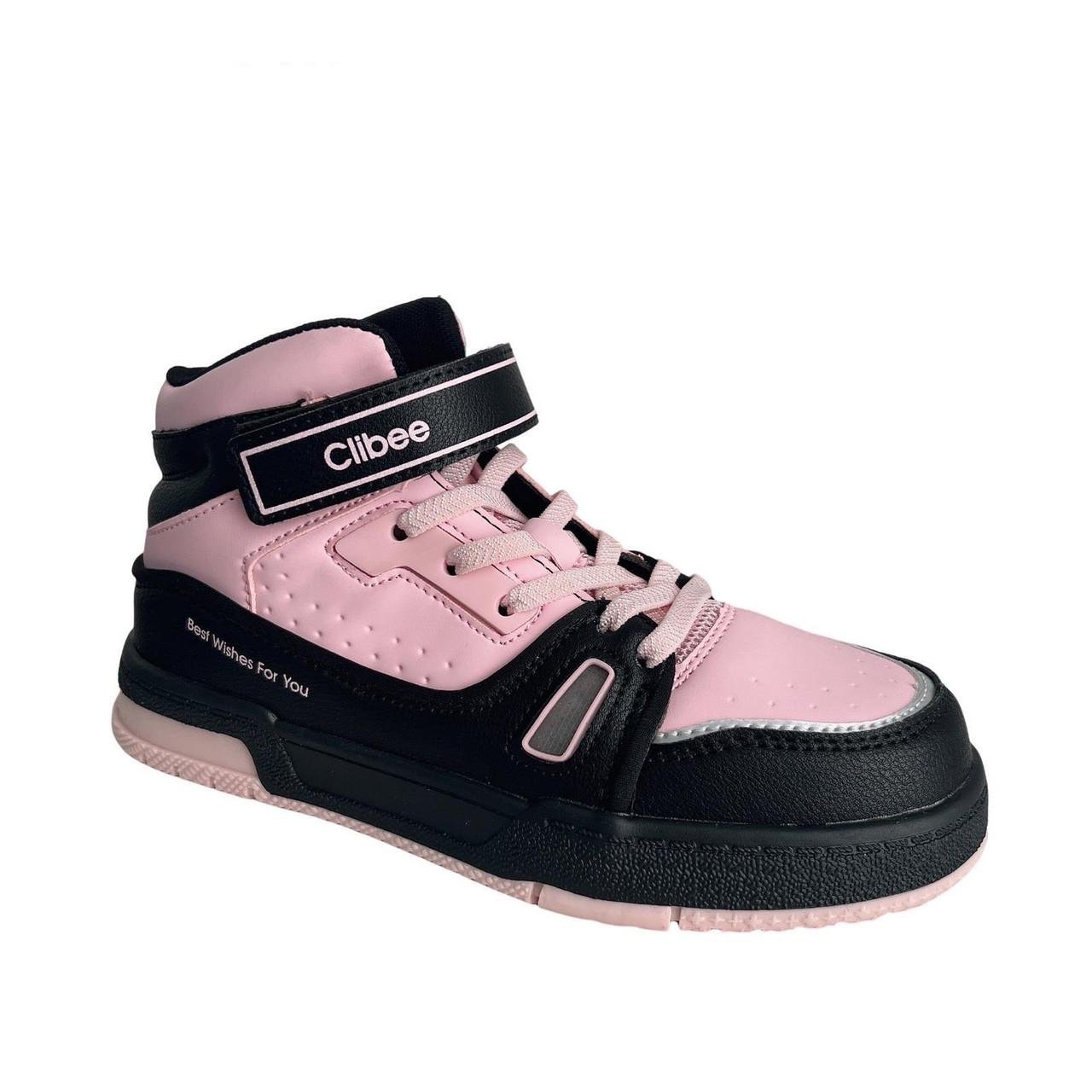 Ботинки демисезонные для девочек Clibee KB5185185/33 р. 33 Розовый Ботинки демисезонные для девочек Clibee KB5185185/33 р. 33 Розовый