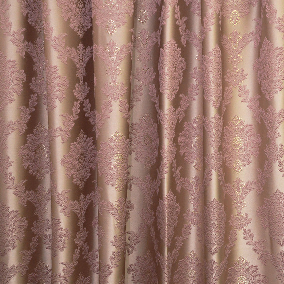 Ткань портьерная жаккардовая IDEIA Фиона V-1301 3,0 м Бежевый/Фрез (2200004163918)