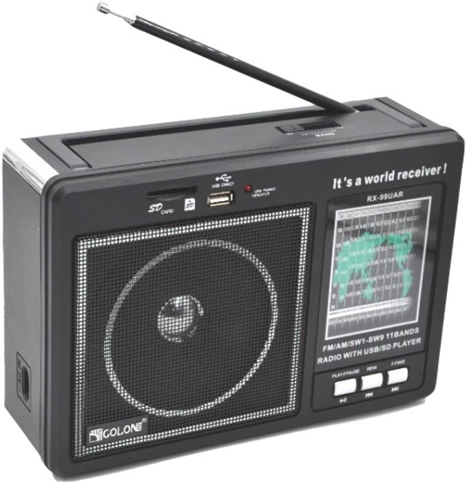 Радиоприемник Golon RX-99/3920 Черный (14424206)