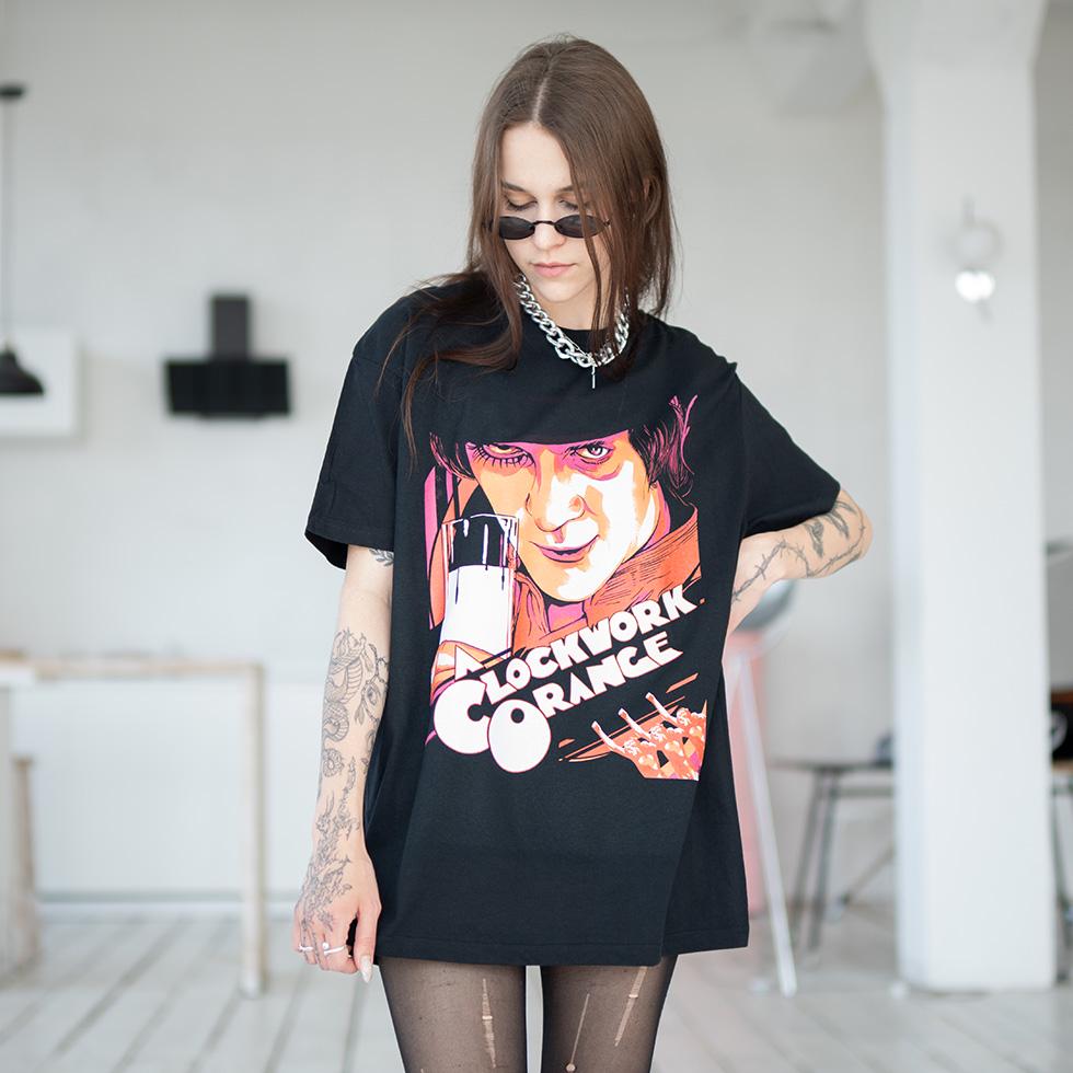 Футболка унисекс Clockwork Orange 4XL Черный (0000012993) Футболка унисекс Clockwork Orange 4XL Черный (0000012993)