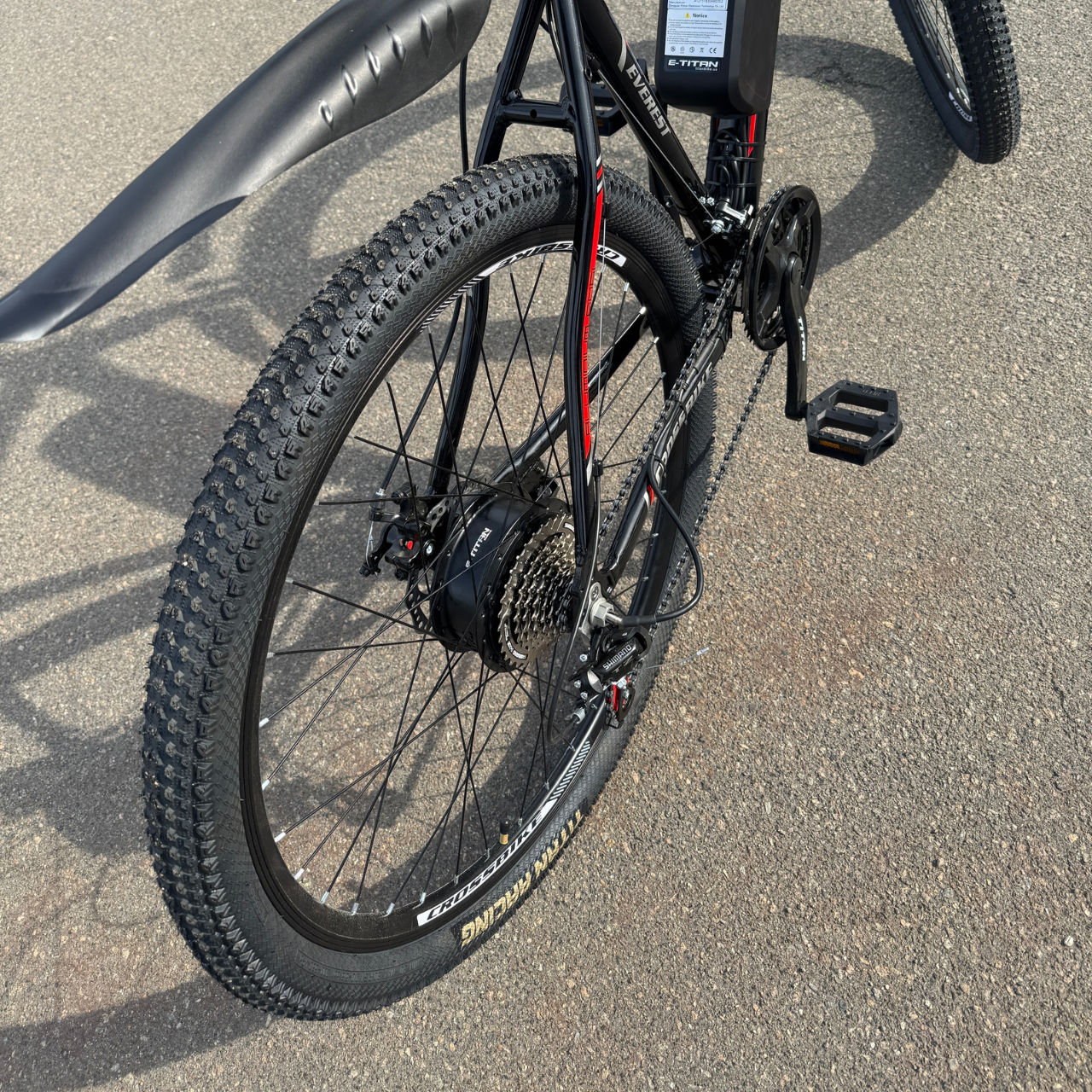 Велосипед з Е-комплектом Crossbike Everest 2025 29" 48 В 500 Вт MXSUS 10 Ah/до 35 км запас ходу - фото 6