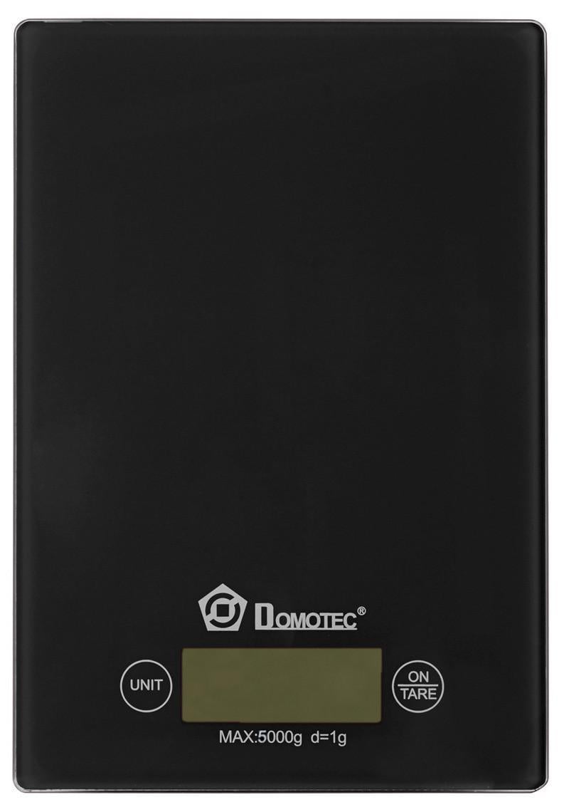 Ваги кухонні Domotec MS-912 електронні 5 кг Black (3_00055)
