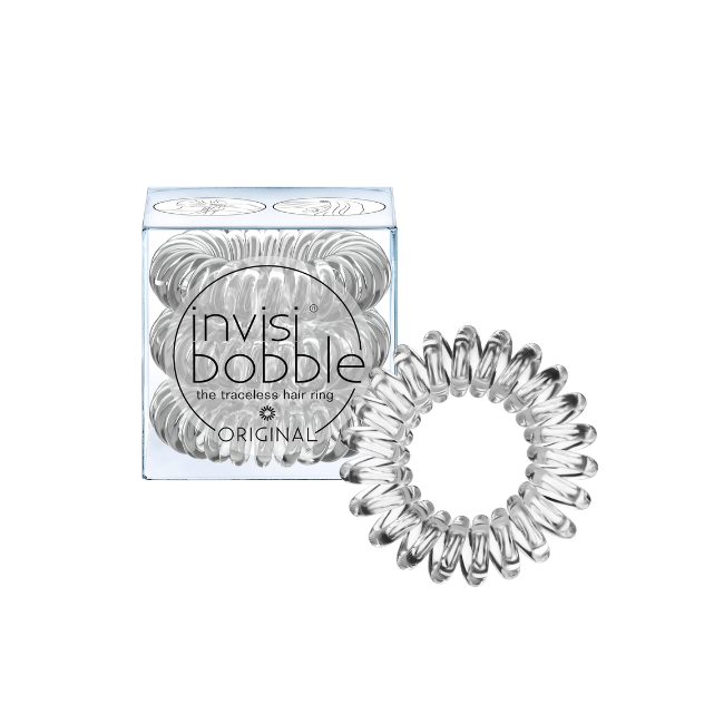 Резинка-браслет для волосся Invisibobble Crystal Clear (4260285373039)