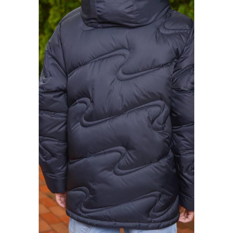 Пуховик детский зимний Волна лебединый пух 134 см Синий (2713554339) - фото 5 Пуховик детский зимний Волна лебединый пух 134 см Синий (2713554339) - фото 5