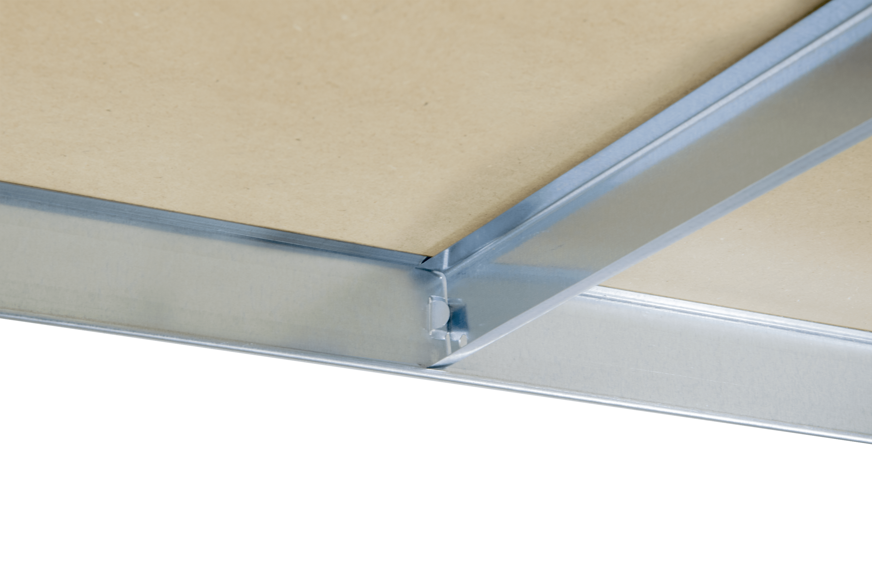 Стелаж StahlPro Pure 1650x800x300 мм металевий оцинкований 4 полиць ХДФ - фото 11