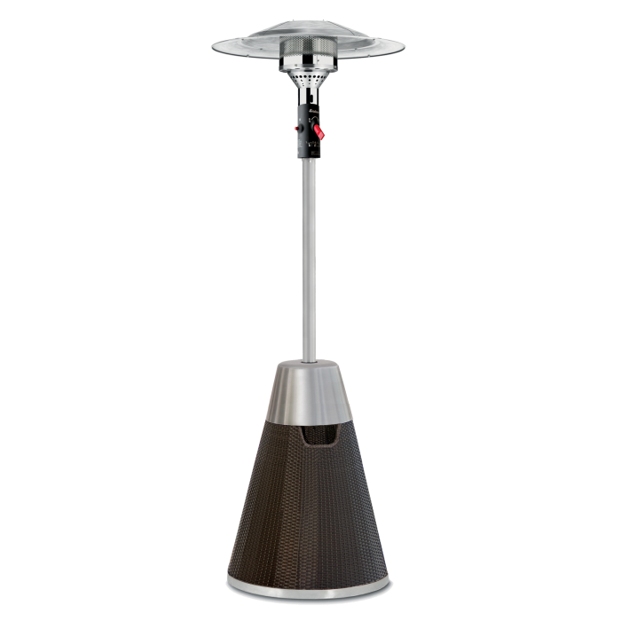 Уличный обогреватель Enders Rattan газовый инфракрасный нержавеющая сталь 8 кВт (747024880)