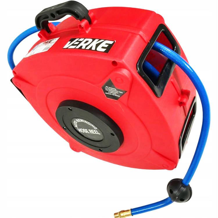 Шланг пневматический Verke V81375 с автоматической катушкой 15 м (26607488) - фото 5
