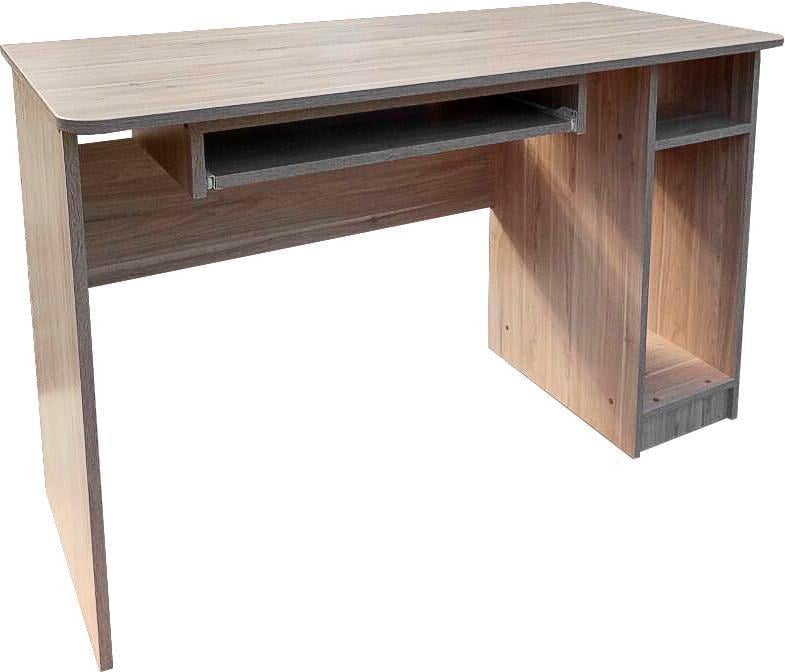 Стол компьютерный МАКСИ-МЕбель СКЭ-3 плюс 1400 Дуб трюфель (10071)