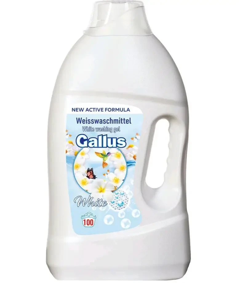 Гель для прання білих тканин Gallus New 4 л