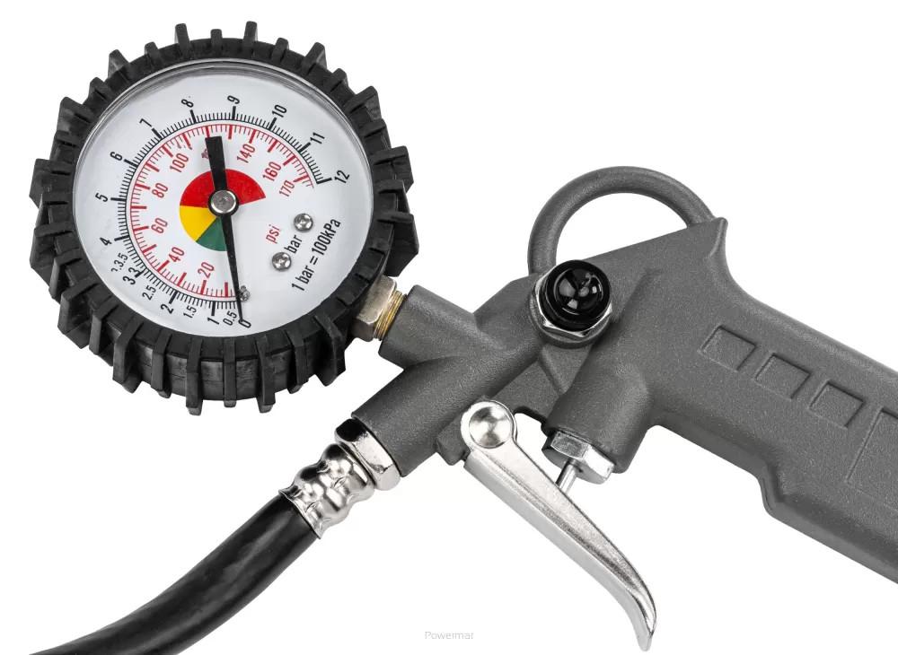 Набір пневмоінструментів Powermat PM-ZNP-6T 2597104176 2 пістолета шланг 5 м - фото 5 Набір пневмоінструментів Powermat PM-ZNP-6T 2597104176 2 пістолета шланг 5 м - фото 5