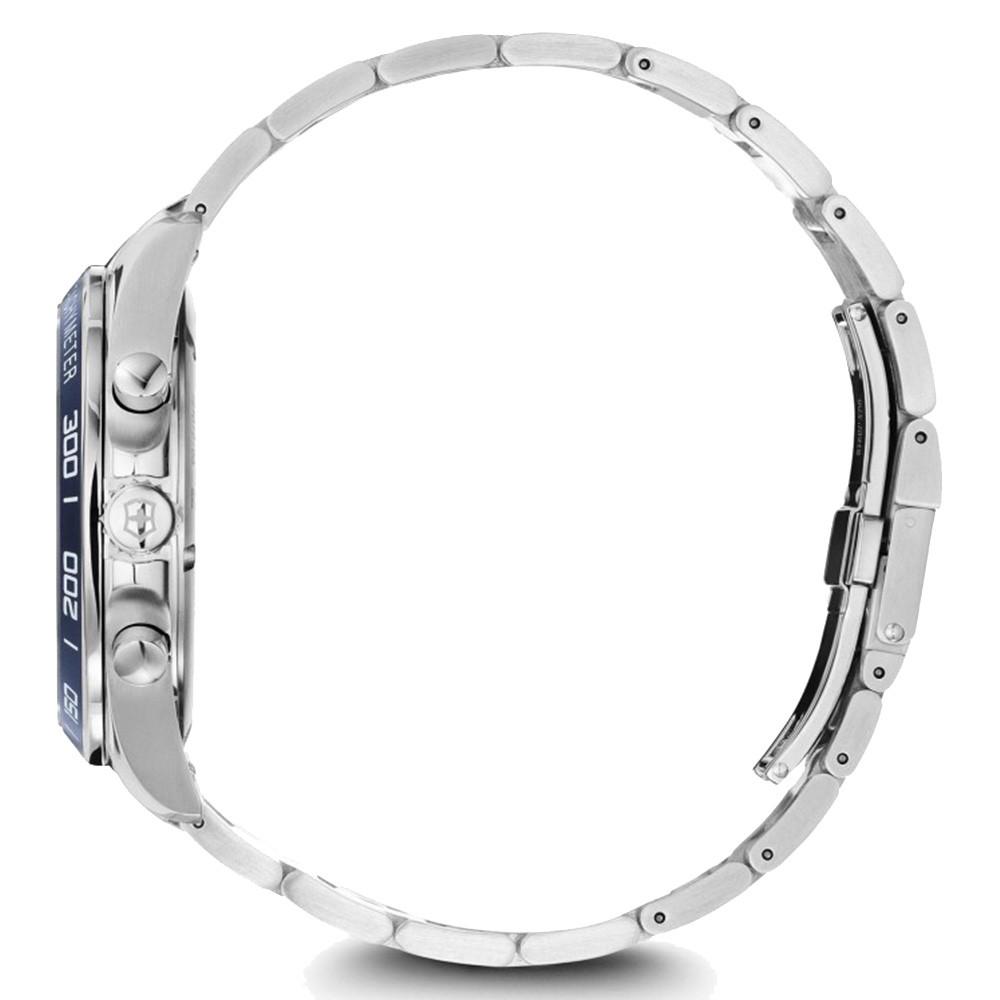 Наручний годинник чоловічий Victorinox Swiss Army Fieldforce Classic Chrono кварцевий Silver (V241901) - фото 4 Наручний годинник чоловічий Victorinox Swiss Army Fieldforce Classic Chrono кварцевий Silver (V241901) - фото 4