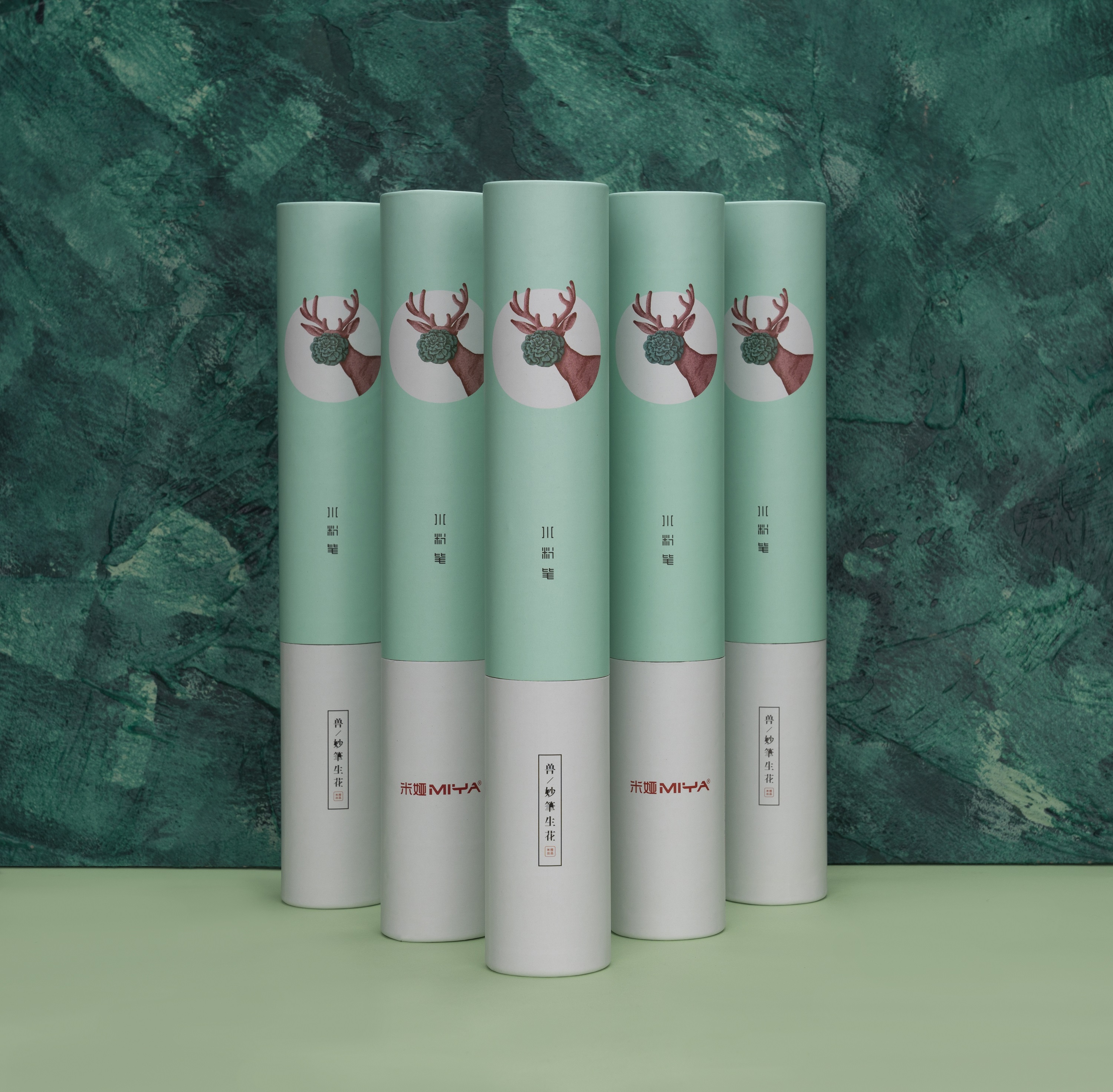 Художественные кисти MIYA ANIMALS Набор 9 шт. из натуральной щетины Мятная коробка - фото 8 Художественные кисти MIYA ANIMALS Набор 9 шт. из натуральной щетины Мятная коробка - фото 8