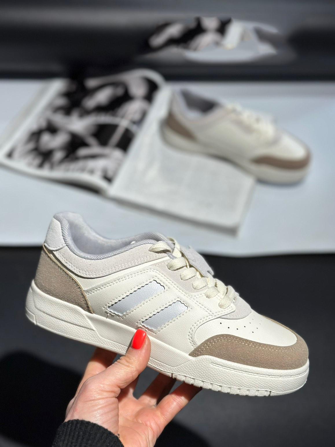 Кроссовки кожаные Stilli ADWN200-15 р. 40 Бежево-серый - фото 2 Кроссовки кожаные Stilli ADWN200-15 р. 40 Бежево-серый - фото 2