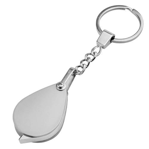 Лупа міні кишенькова 30x брелок лінза акрил Silver (957053) - фото 2 Лупа міні кишенькова 30x брелок лінза акрил Silver (957053) - фото 2