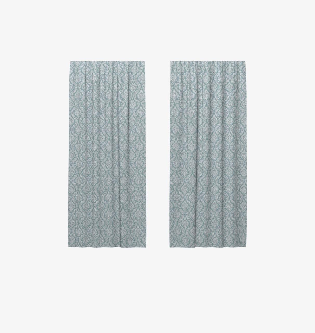 Шторы хлопковые BIG YETI Узоры 180х270 см Blue (с3-015681v7) Шторы хлопковые BIG YETI Узоры 180х270 см Blue (с3-015681v7)