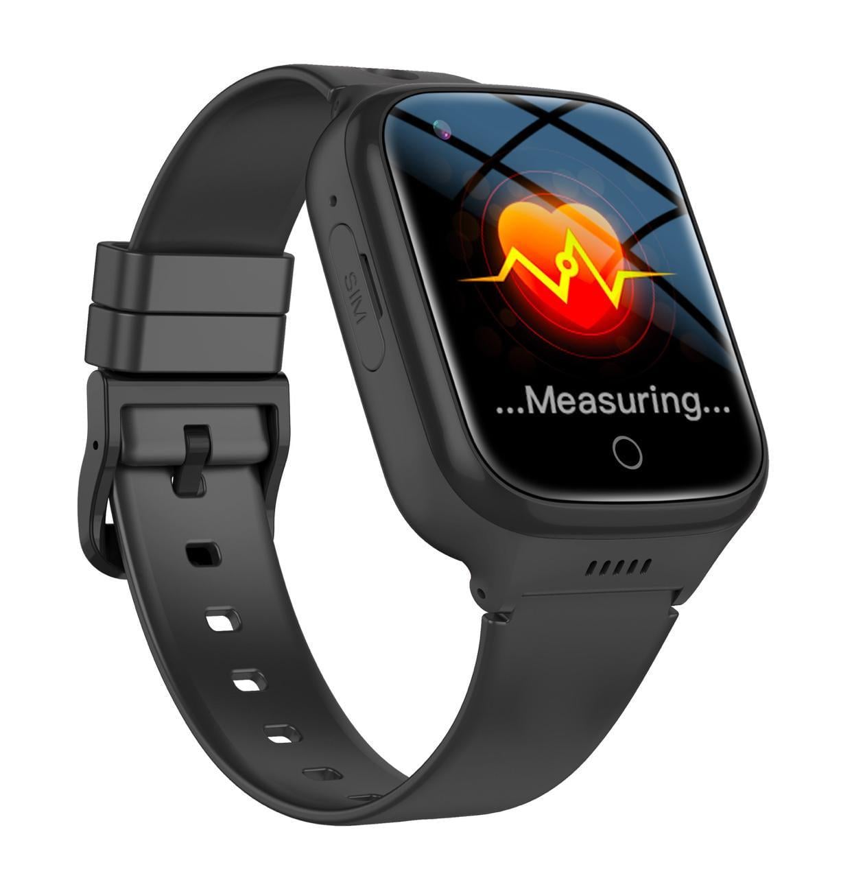 Смарт-часы детские Lemfo K7L с GPS/4G LTE/пульсометром/кромером/Черный (36245542)