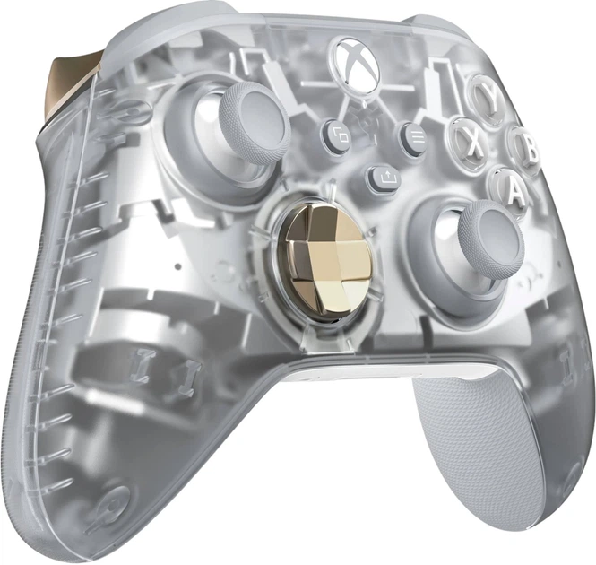 Беспроводной геймпад Microsoft Xbox Series X/S Ghost Cipher Special Edition Bluetooth прозрачный дизайн (3002019927)