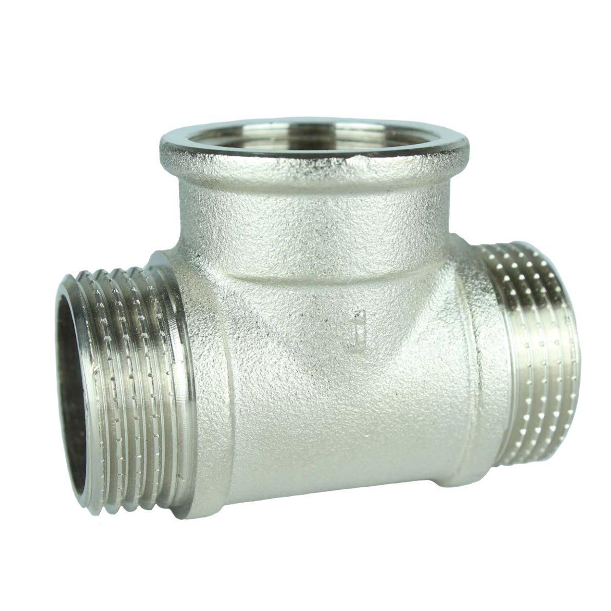 Тройник VA 000027724 никель наружная-внутренняя-наружная 1" (197524) Тройник VA 000027724 никель наружная-внутренняя-наружная 1" (197524)