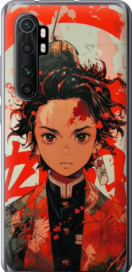 Чехол на Xiaomi Mi Note 10 Lite Тандзиро Камадо (6131u-1937-42517)